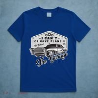 I Can´t I Have Plans In The Garage Muscle Car Mechanic Funny Gift T-Shirt thumb 5