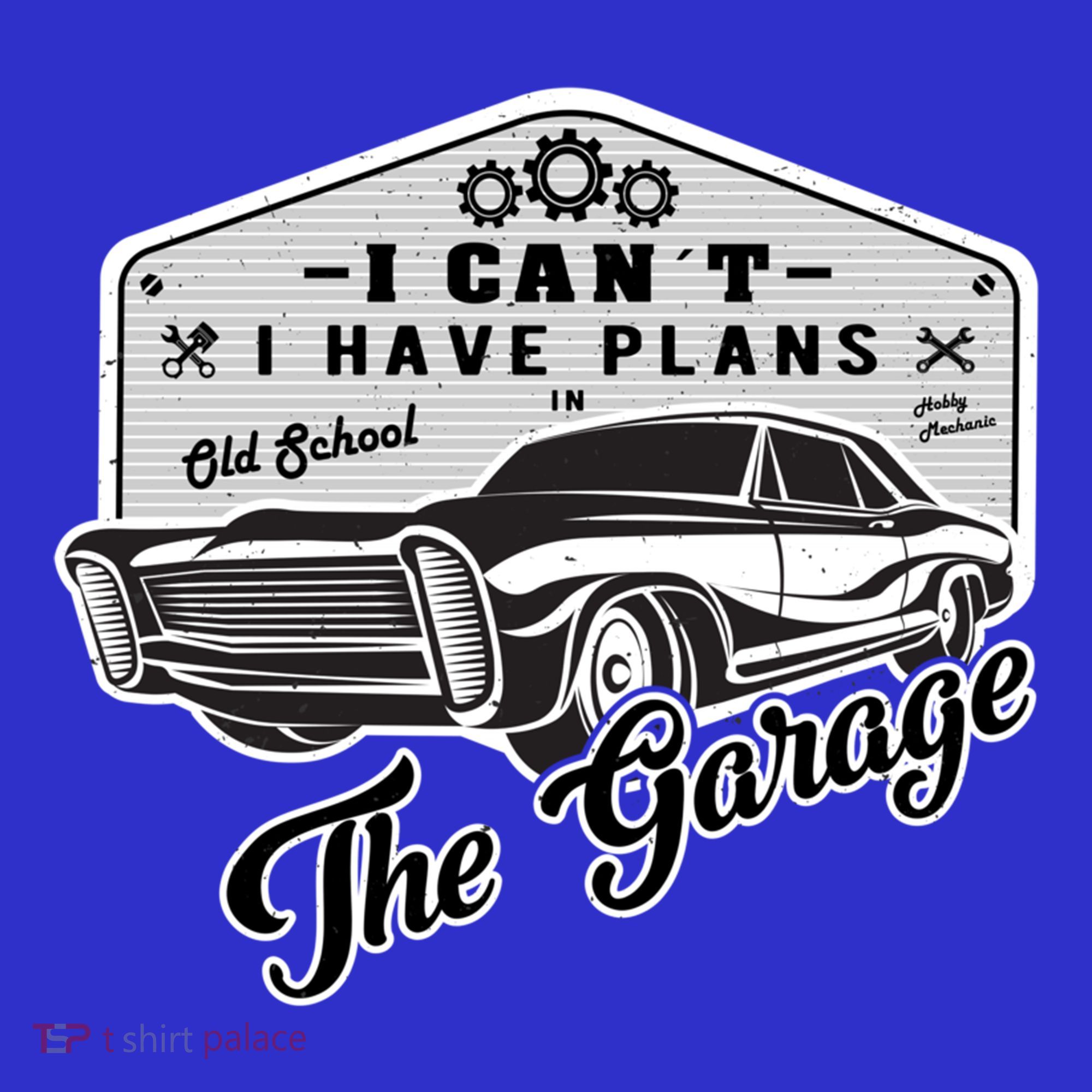 I Can´t I Have Plans In The Garage Muscle Car Mechanic Funny Gift Women's Tank Top