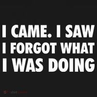 I Came I Saw I Forgot What I Was Doing Sarcastic Coaster thumb 2