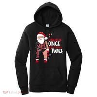 I Check It Once Then I Check It Twice Santa 1989 Christmas Sweatshirt Women's Hoodie thumb 0