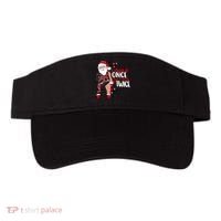 I Check It Once Then I Check It Twice Santa 1989 Christmas Sweatshirt Visor thumb 0
