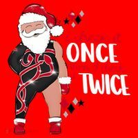 I Check It Once Then I Check It Twice Santa 1989 Christmas Sweatshirt Santa Hat thumb 1