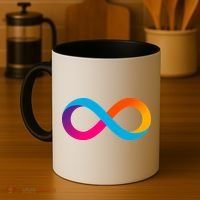 Internet Computer Icp Cryptocurrency Logo Coffee Mug thumb 4