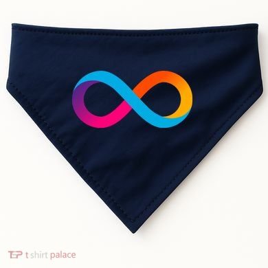Internet Computer Icp Cryptocurrency Logo USA-Made Doggie Bandana