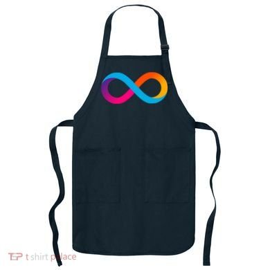 Internet Computer Icp Cryptocurrency Logo Apron