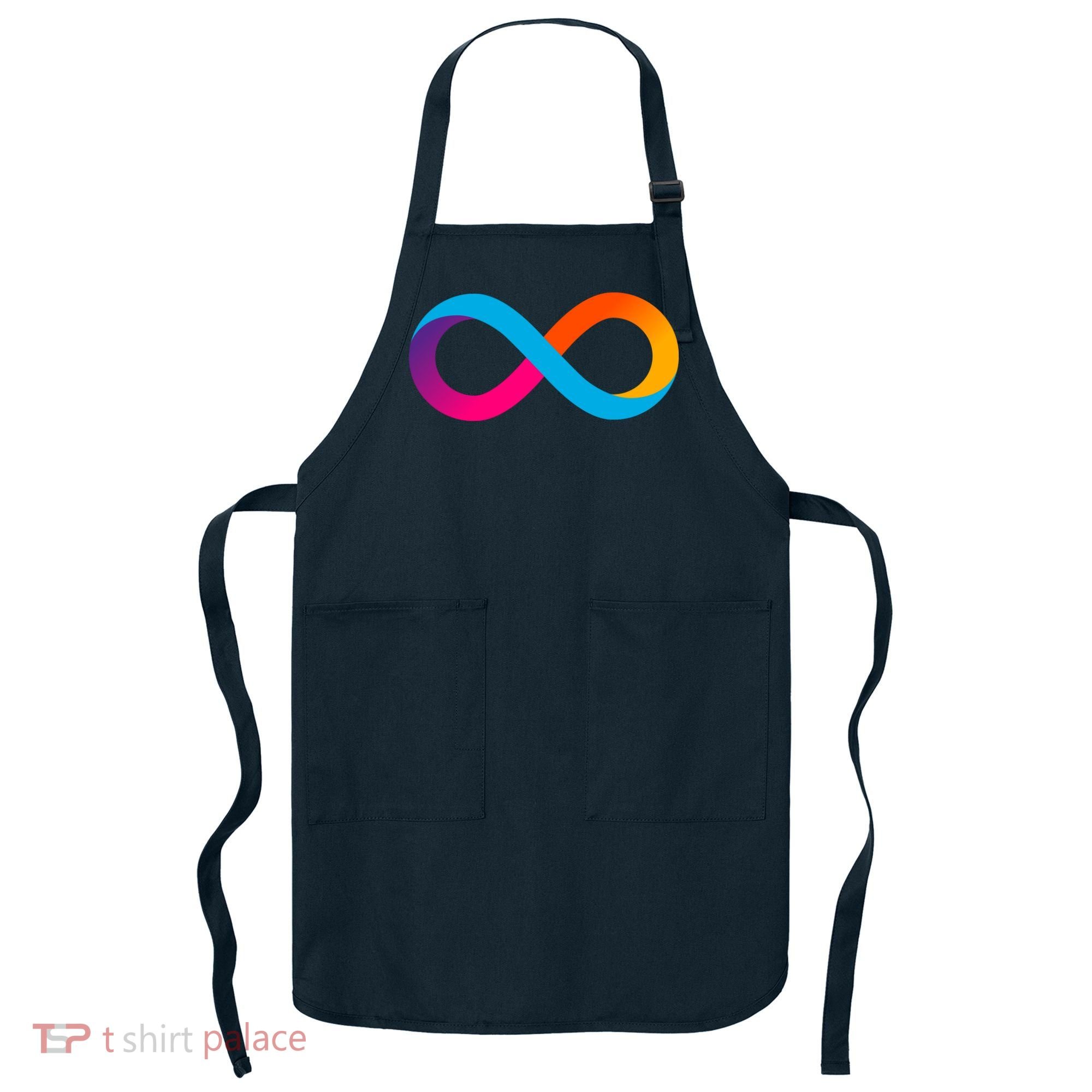 Internet Computer Icp Cryptocurrency Logo Apron