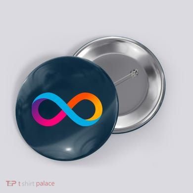 Internet Computer Icp Cryptocurrency Logo Button