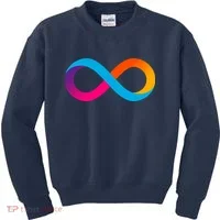Internet Computer Icp Cryptocurrency Logo Kids Sweatshirt thumb 0