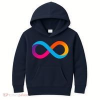 Internet Computer Icp Cryptocurrency Logo Kids Hoodie thumb 0