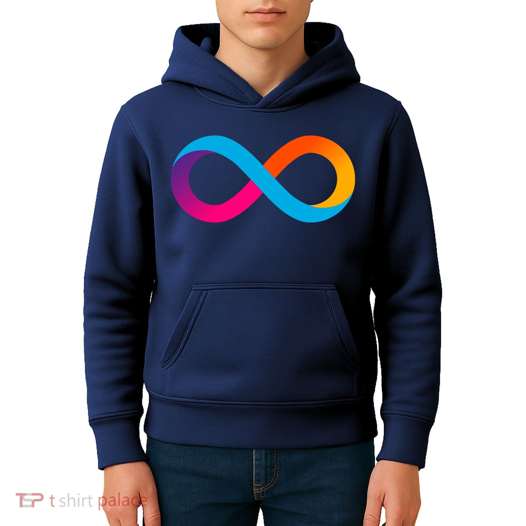 Internet Computer Icp Cryptocurrency Logo Kids Hoodie