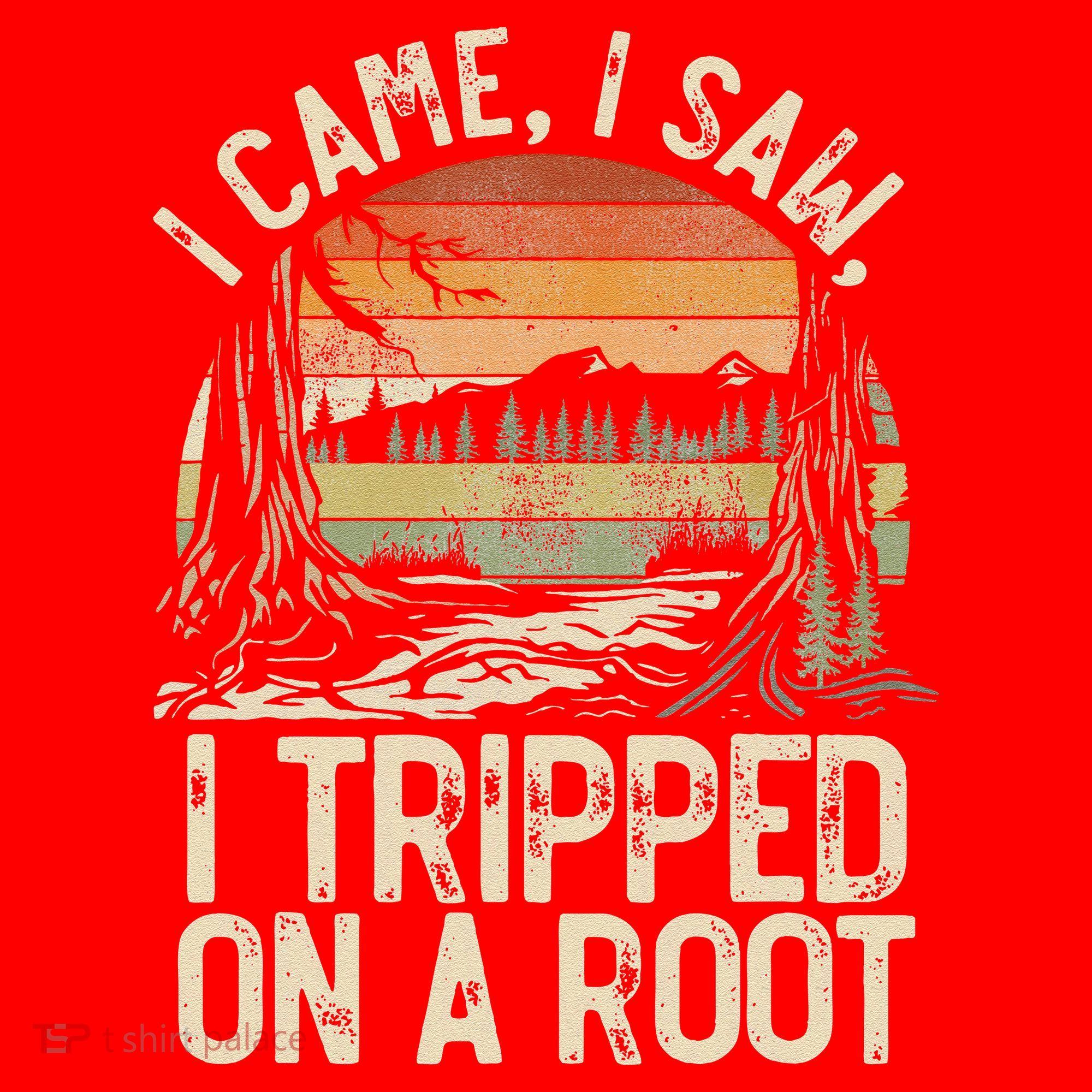 I Came I Saw I Tripped On A Root Hiking Adventure Nature Gift Santa Hat
