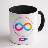 Internet Computer Icp Cryptocurrency Logo Emblem Coffee Mug thumb 1