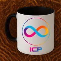 Internet Computer Icp Cryptocurrency Logo Emblem Coffee Mug thumb 2