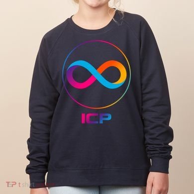 Internet Computer Icp Cryptocurrency Logo Emblem Women's Sweatshirt