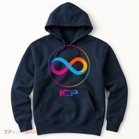 Internet Computer Icp Cryptocurrency Logo Emblem Hoodie thumb 0