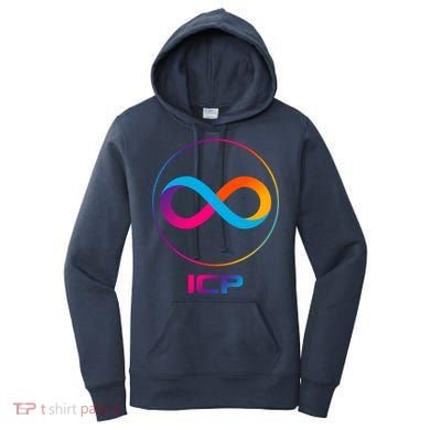 Internet Computer Icp Cryptocurrency Logo Emblem Women's Hoodie