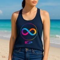 Internet Computer Icp Cryptocurrency Logo Emblem Women's Tank Top thumb 2