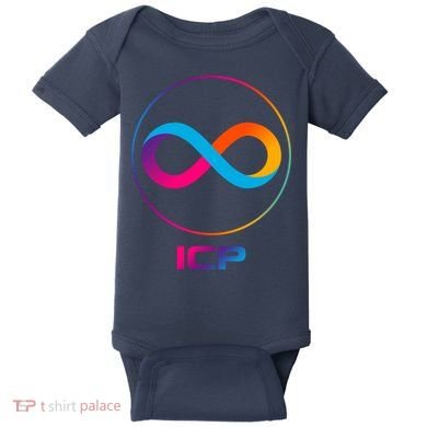 Internet Computer Icp Cryptocurrency Logo Emblem Baby Bodysuit