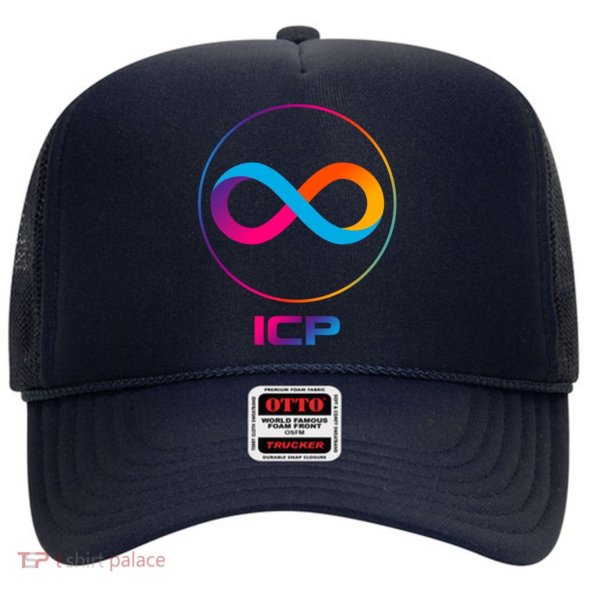 Internet Computer Icp Cryptocurrency Logo Emblem Hat