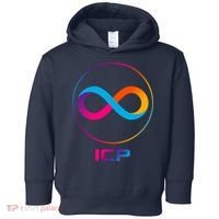 Internet Computer Icp Cryptocurrency Logo Emblem Toddler Hoodie thumb 0