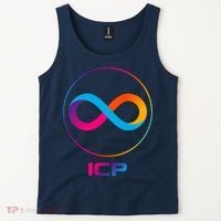 Internet Computer Icp Cryptocurrency Logo Emblem Tank Top thumb 2