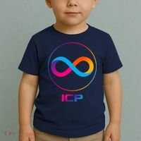 Internet Computer Icp Cryptocurrency Logo Emblem Toddler T-Shirt thumb 2