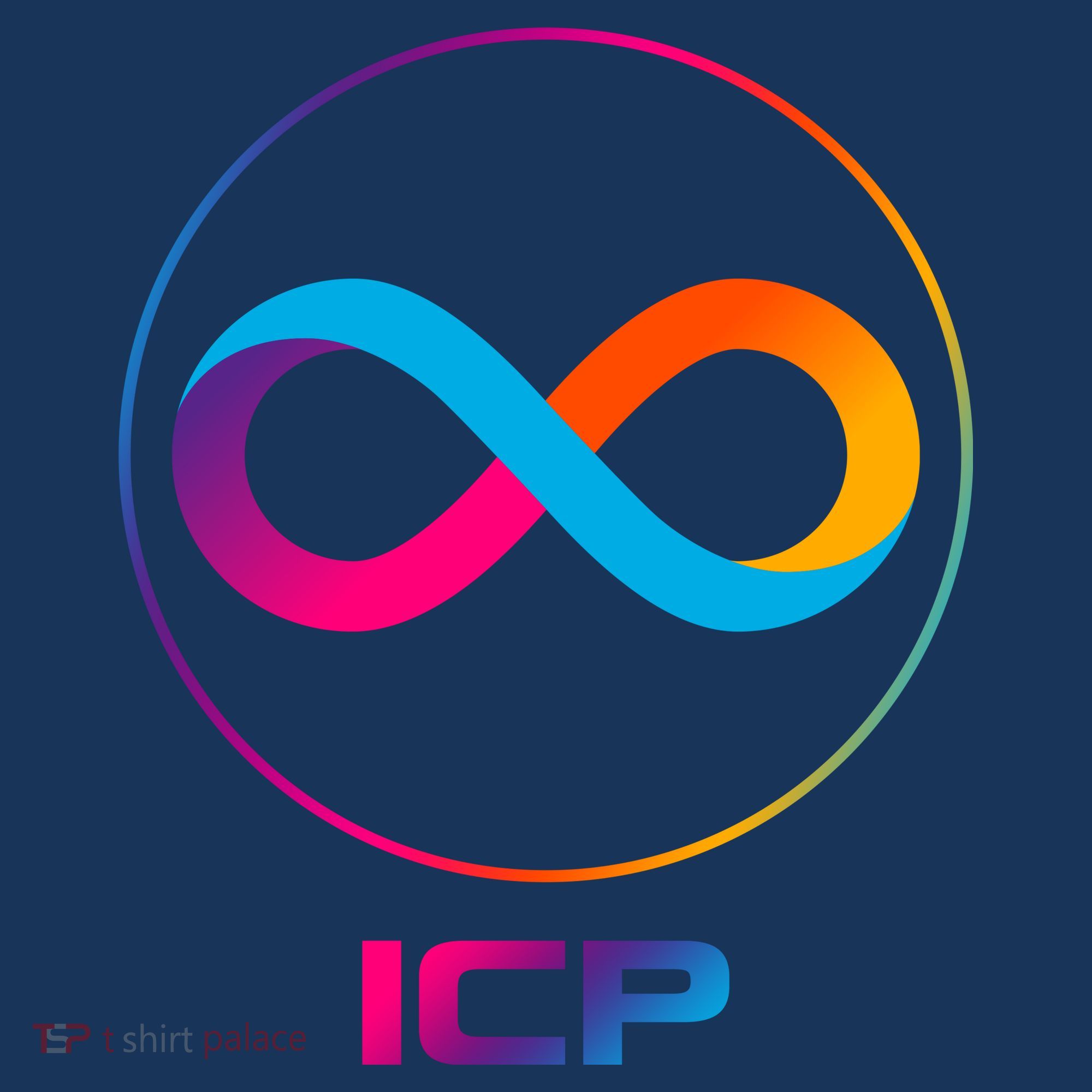 Internet Computer Icp Cryptocurrency Logo Emblem Women's Long Sleeve Shirt