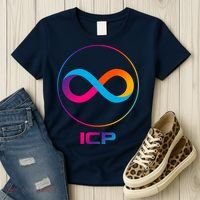 Internet Computer Icp Cryptocurrency Logo Emblem Women's T-Shirt thumb 3