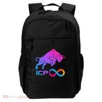 Internet Computer Icp Cryptocurrency Logo Bull Run Backpack thumb 0