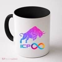 Internet Computer Icp Cryptocurrency Logo Bull Run Coffee Mug thumb 0