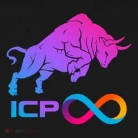 Internet Computer Icp Cryptocurrency Logo Bull Run Ornament thumb 1
