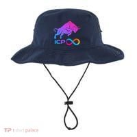 Internet Computer Icp Cryptocurrency Logo Bull Run Bucket Hat thumb 0