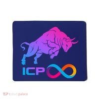 Internet Computer Icp Cryptocurrency Logo Bull Run Mousepad thumb 0