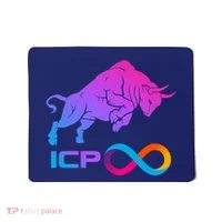 Internet Computer Icp Cryptocurrency Logo Bull Run Mousepad thumb 0