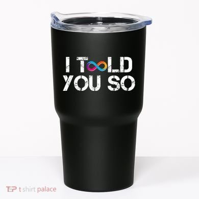 Internet Computer Icp Cryptocurrency Logo I Told You So Tumbler
