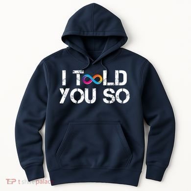 Internet Computer Icp Cryptocurrency Logo I Told You So Hoodie