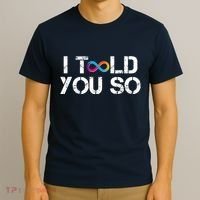 Internet Computer Icp Cryptocurrency Logo I Told You So T-Shirt thumb 3