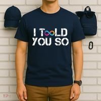 Internet Computer Icp Cryptocurrency Logo I Told You So T-Shirt thumb 6