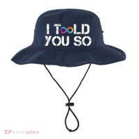 Internet Computer Icp Cryptocurrency Logo I Told You So Bucket Hat thumb 0