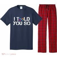 Internet Computer Icp Cryptocurrency Logo I Told You So Pajama Set thumb 0