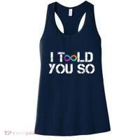 Internet Computer Icp Cryptocurrency Logo I Told You So Women's Tank Top thumb 0