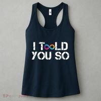 Internet Computer Icp Cryptocurrency Logo I Told You So Women's Tank Top thumb 3