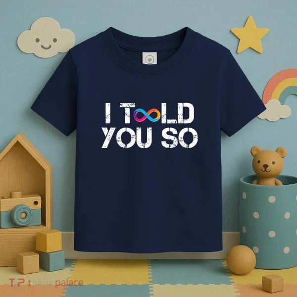 Internet Computer Icp Cryptocurrency Logo I Told You So Toddler T-Shirt