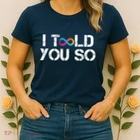 Internet Computer Icp Cryptocurrency Logo I Told You So Women's T-Shirt thumb 2