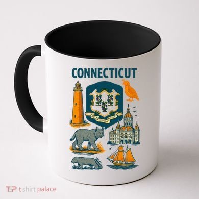 Iconic Connecticut Coffee Mug