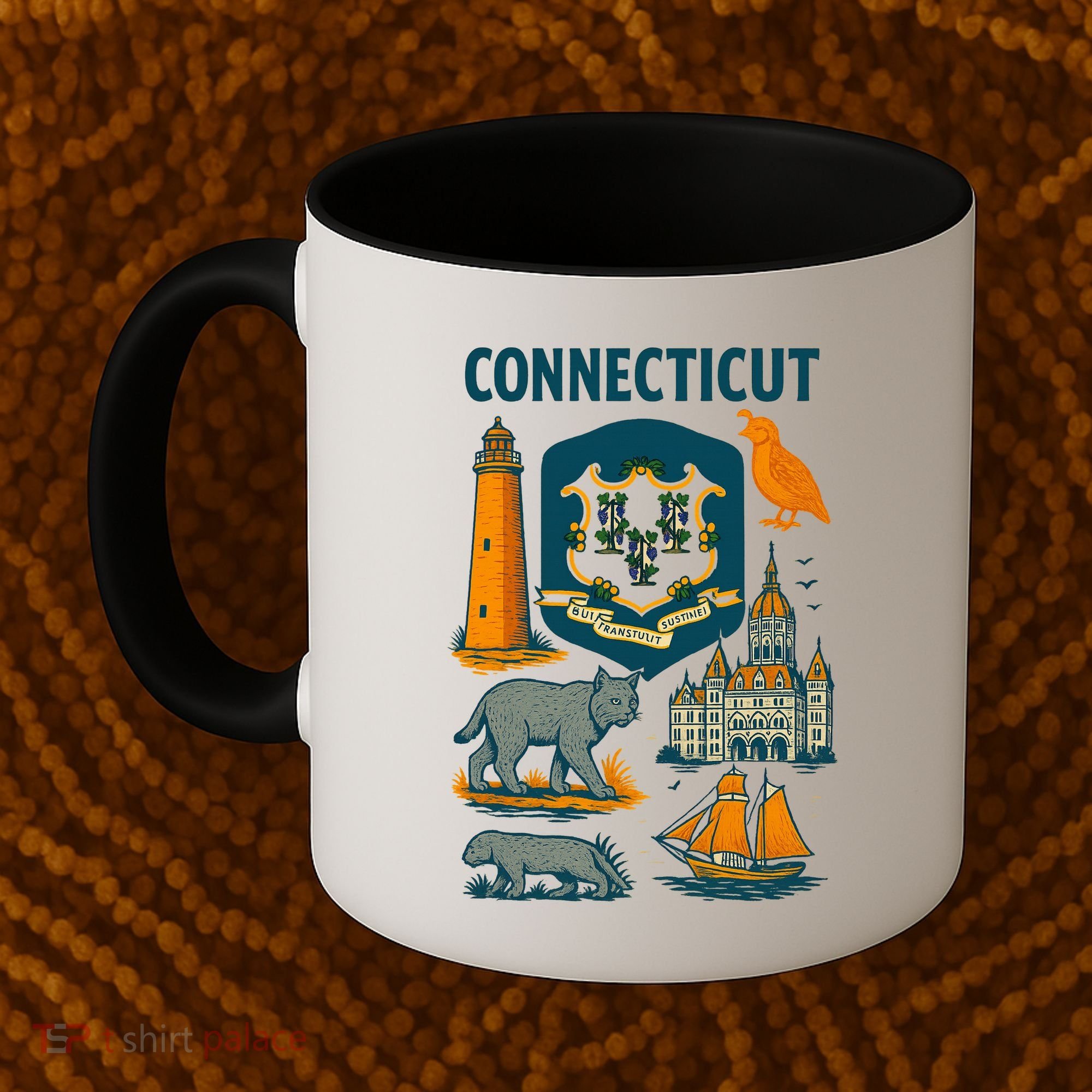 Iconic Connecticut Coffee Mug
