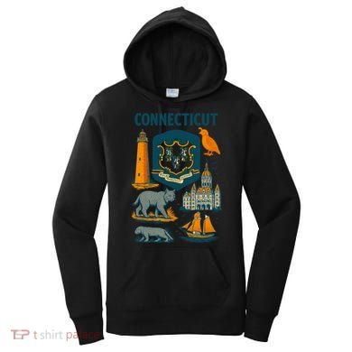 Iconic Connecticut Women's Hoodie