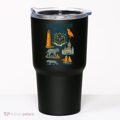 Iconic Connecticut Tumbler
