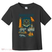 Iconic Connecticut Toddler T-Shirt thumb 0