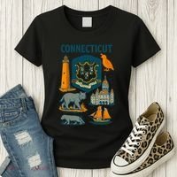 Iconic Connecticut Women's T-Shirt thumb 3